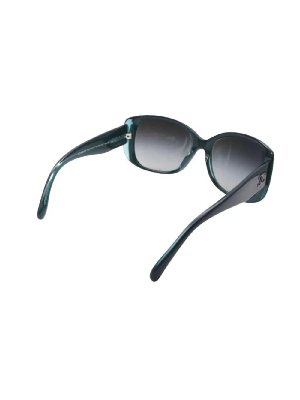 Chanel Sunglasses Eyewear CC Logo Clear Green